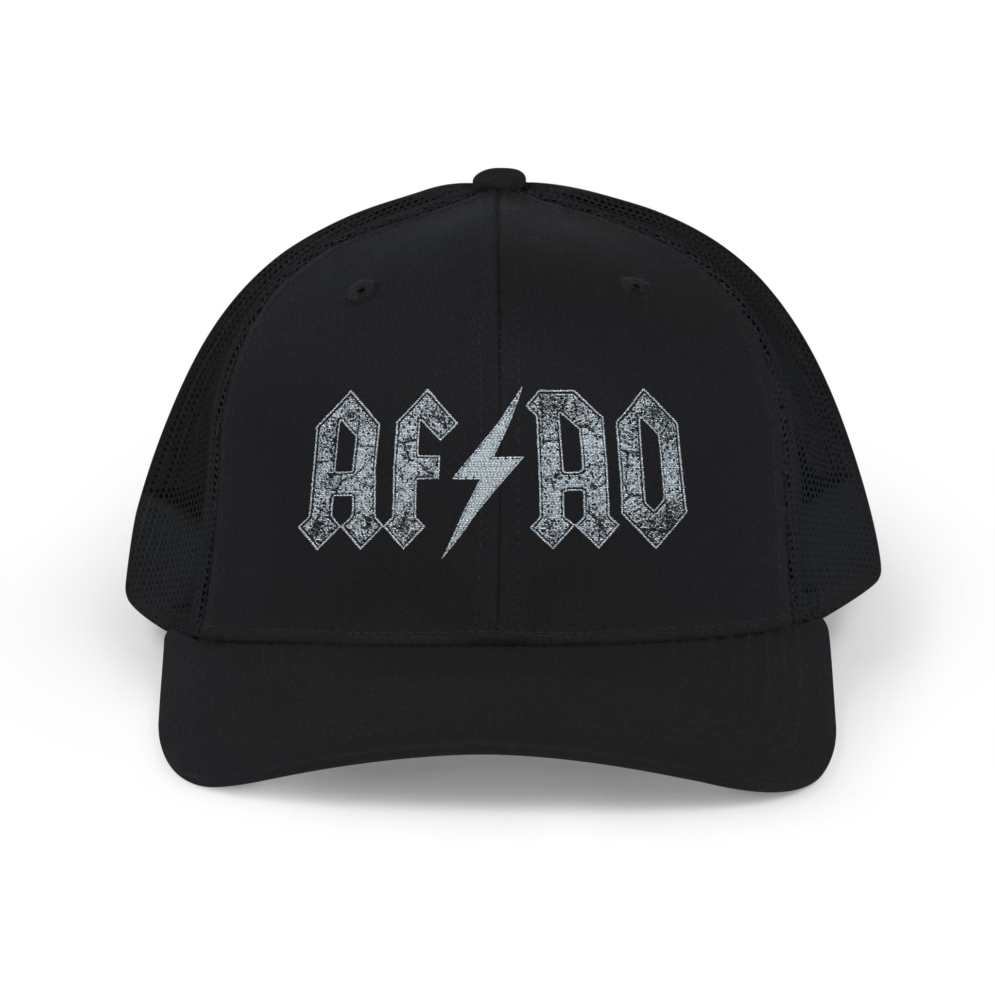 AF/AO Embroidered Trucker Cap - America first Snapback Hat