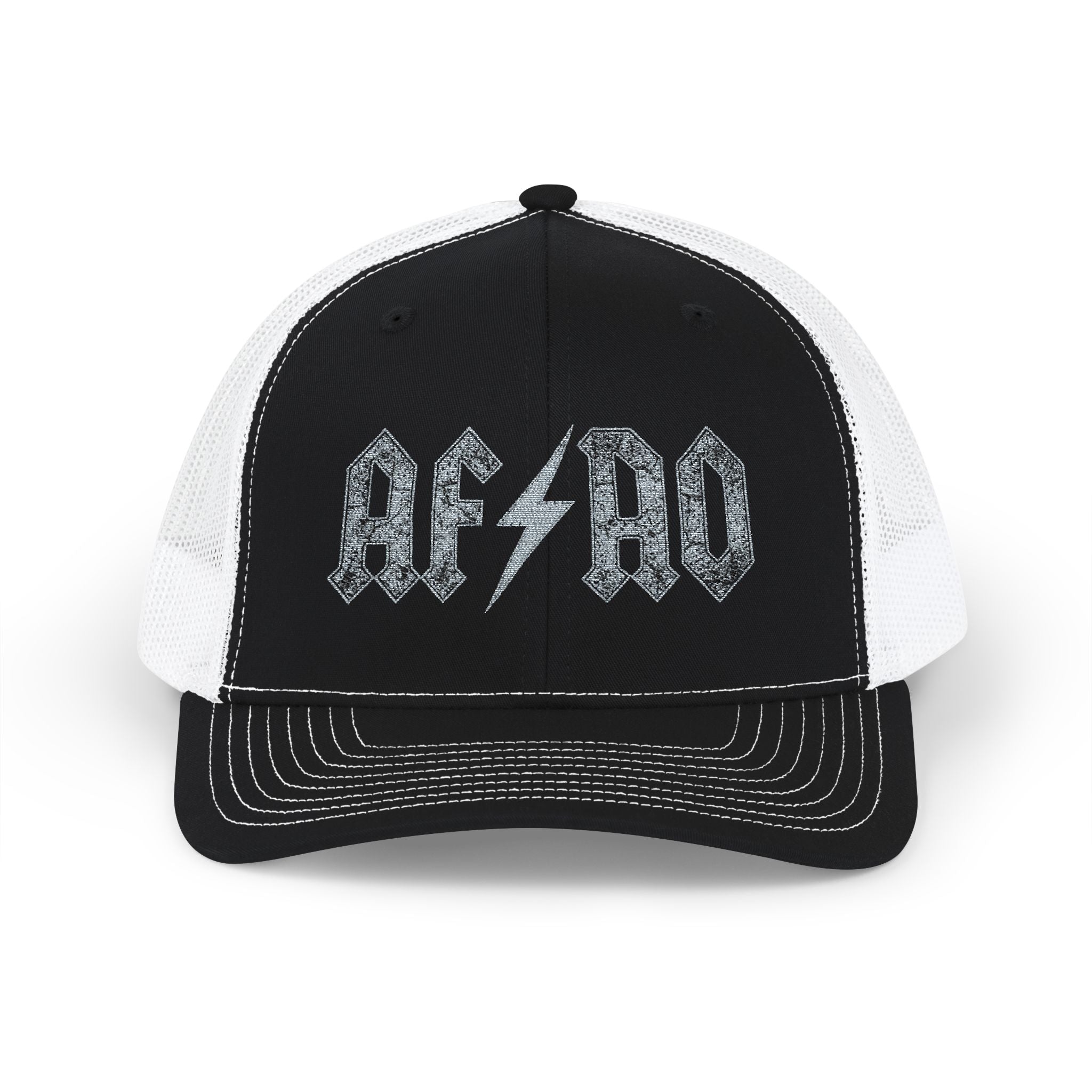 AF/AO Embroidered Trucker Cap - America first Snapback Hat
