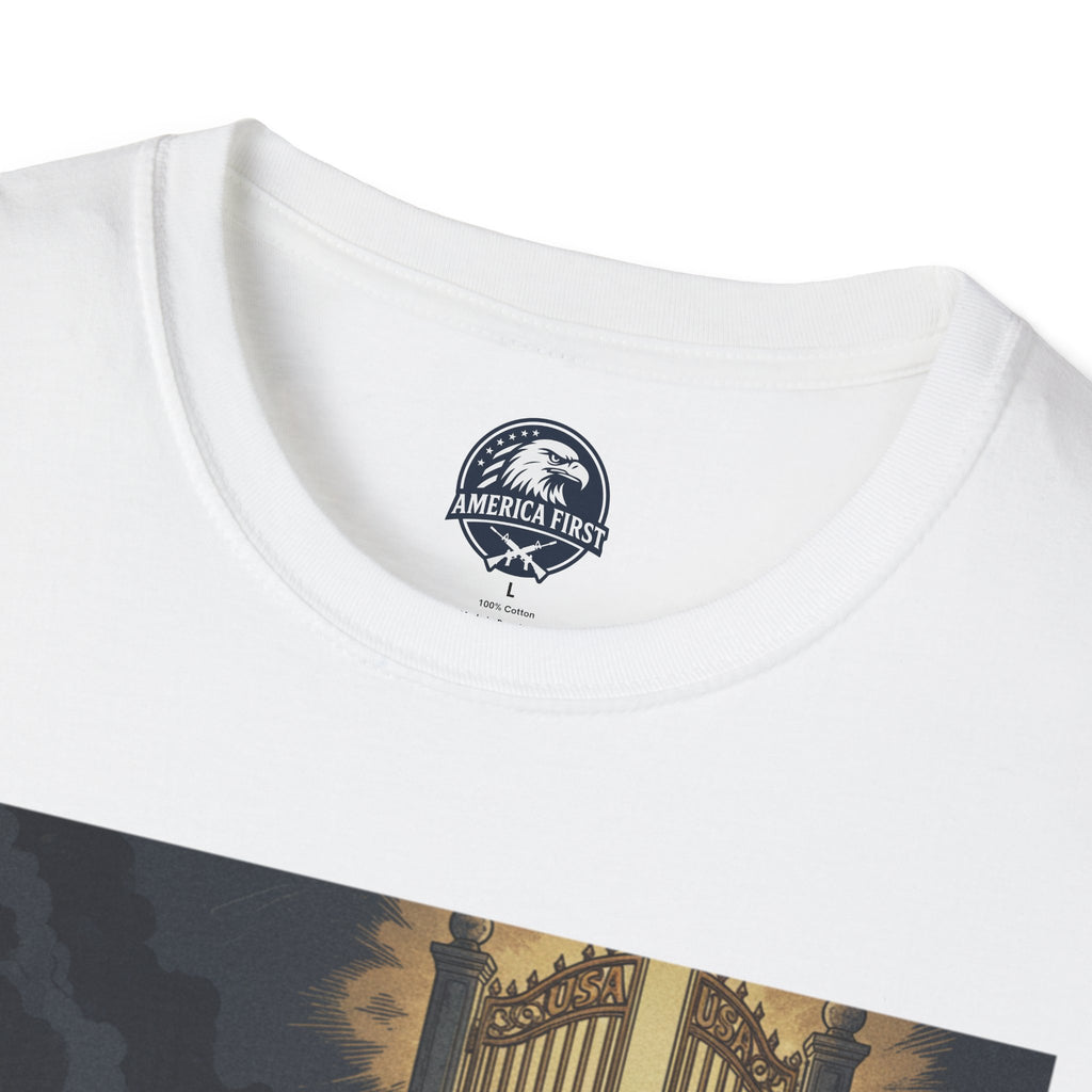 "Chain Migration II" Vintage Protest Art Tee