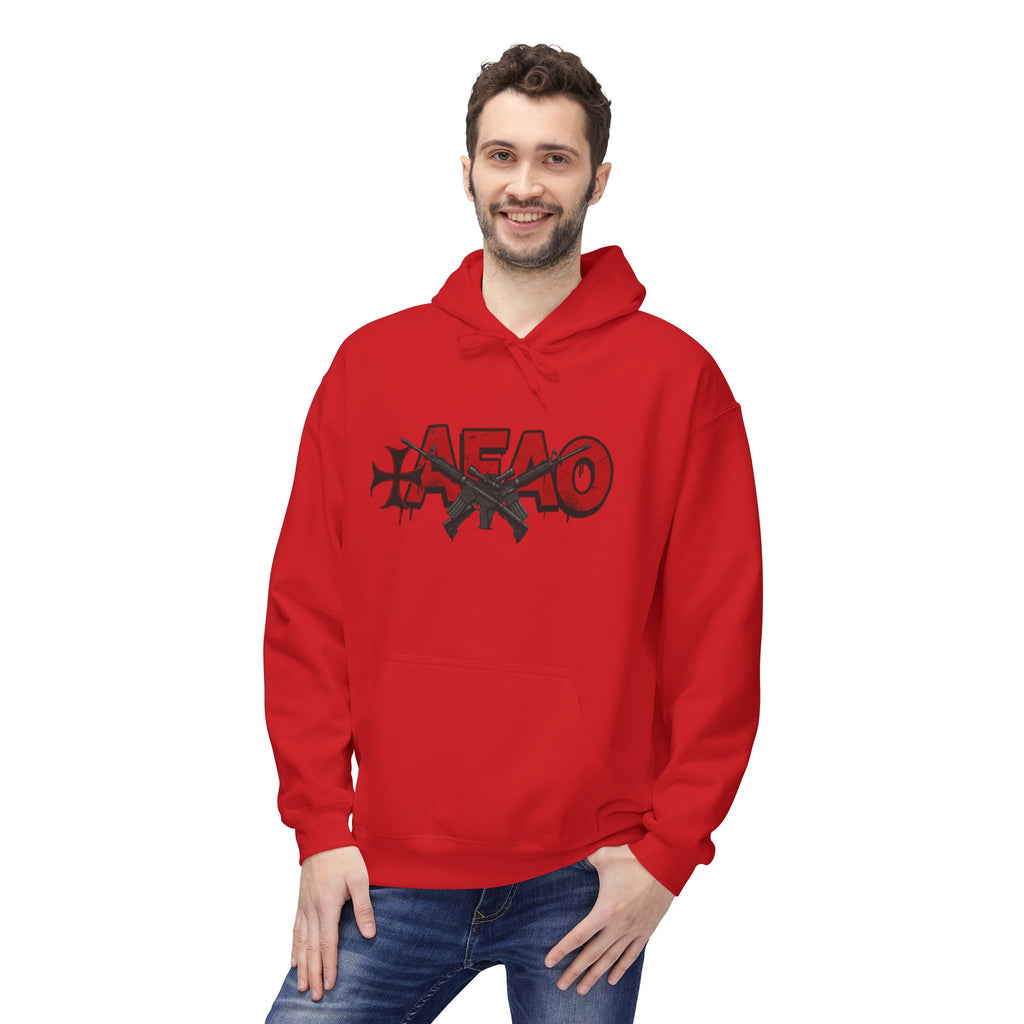 AFAO Graphic Hoodie - Crusader Logo Pullover