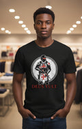 Deus Vult Crusader Graphic T-Shirt