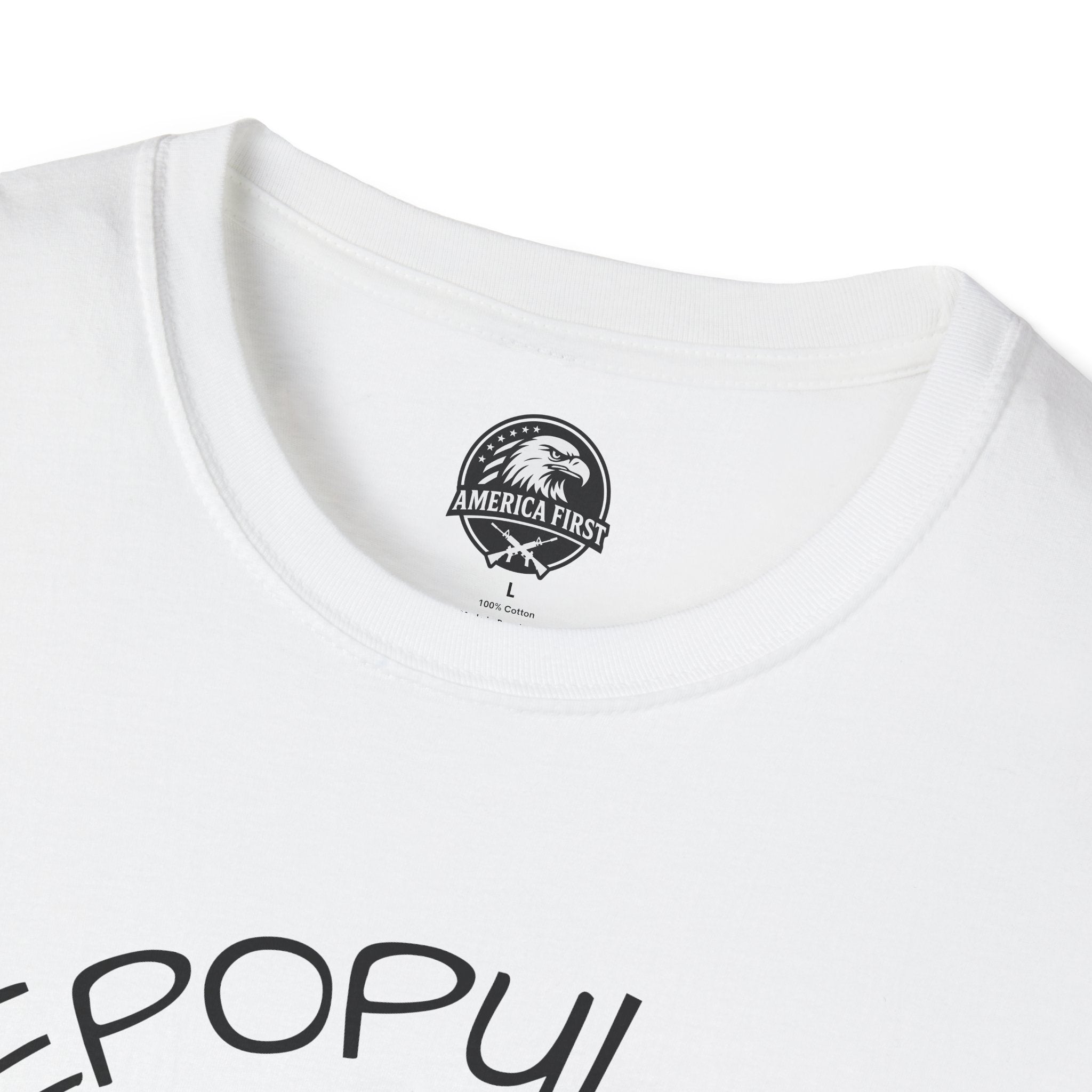 Depopulate the Elites T-Shirt — Political Satire Graphic Tee