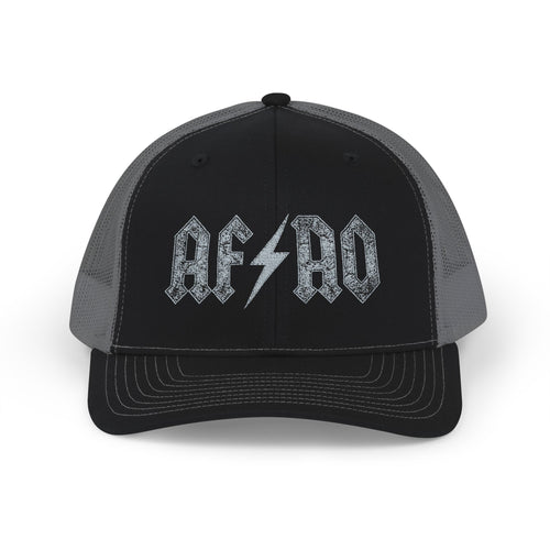 AF/AO Embroidered Trucker Cap - America first Snapback Hat